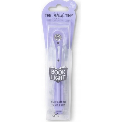 If Really Tiny Booklight Fialové 15 x 30 x 122 mm