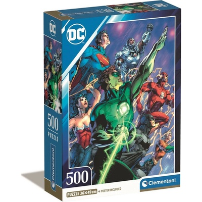 Sparkys Clementoni DC Comics Justice League 500 dielov