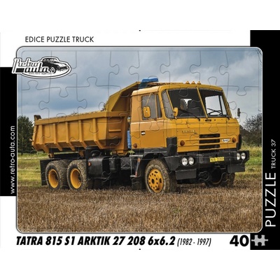 RETRO-AUTA TRUCK č.37 Tatra 815 S1 Arktik 27 208 6x6.2 1982 1997 40 dielov