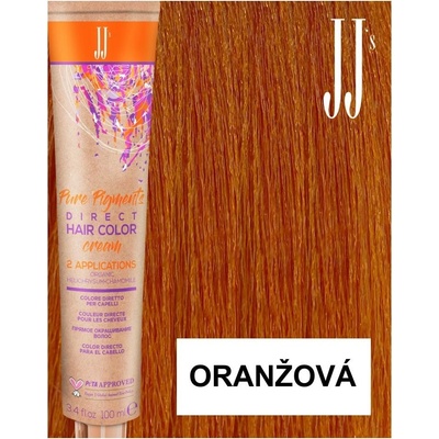 JJ Direct Barva Orange Tiger Oranžová 100 ml