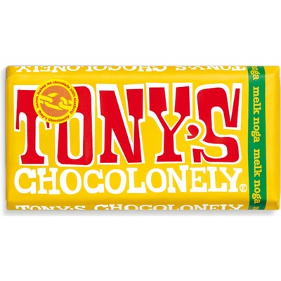 Tony’s Chocolonely mléčná , nugát 180 g