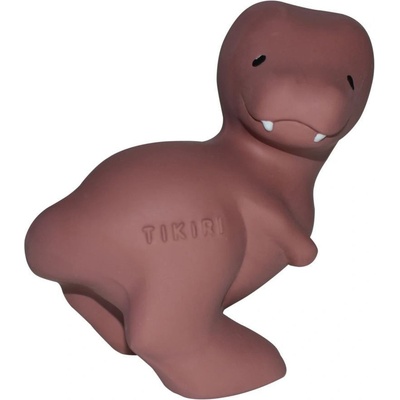 Tikiri Dinos chrastítko a kousátko z přírodní gumy T-Rex