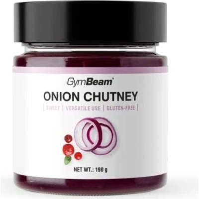 GymBeam Cibulové chutney 190 g