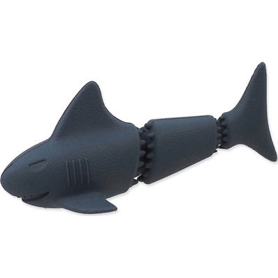 Dog Fantasy Sea Natural Toy žralok guma modrá 18,5 cm