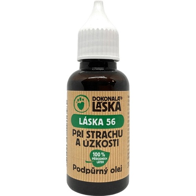 Dokonalá Láska 56 Pri strachu a úzkosti olej 30 ml