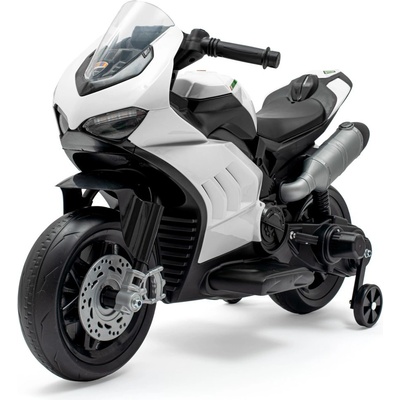 Baby Mix Supersport elektrická motorka bílá