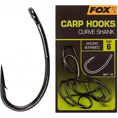 Fox Carp Hooks Curve Shank vel.2 10 ks