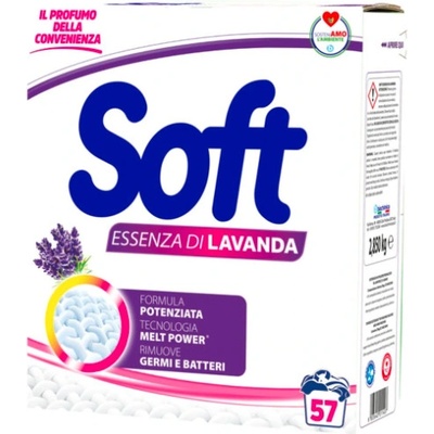 Soft Lavanda Univerzální Prací prášek se zesilovačem světlosti prádla 57 PD