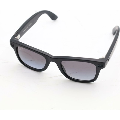 Meta Ray-Ban Wayfarer Matte Black Polarized Gradient Graphite Large RW4008 601ST3 53