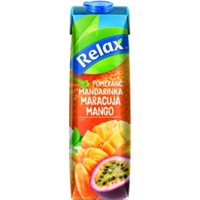 Relax Pomeranč mandarinka maracuja mango 1 l