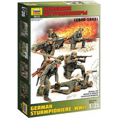 Zvezda German Sturmpioniere WWII 1:35