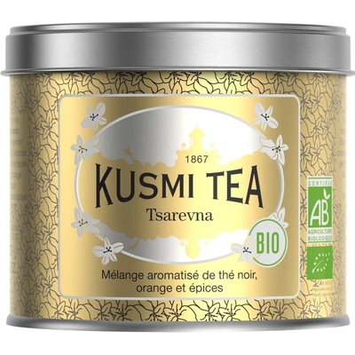 Čierny čaj TSAREVNA 100 g, plechovka, Kusmi Tea
