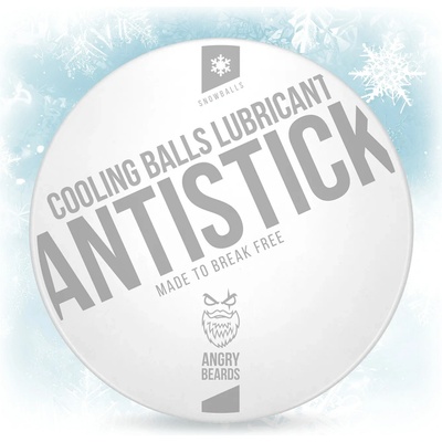 Angry Beards Antistick Snowballs Chladivý lubrikant na kule 55 g
