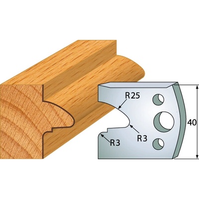 IGM profil 078 - pár omezovačů 40x4mm SP