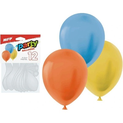 UNIPAP balónek nafukovací sáček pastel 23cm mix 8000195 583053