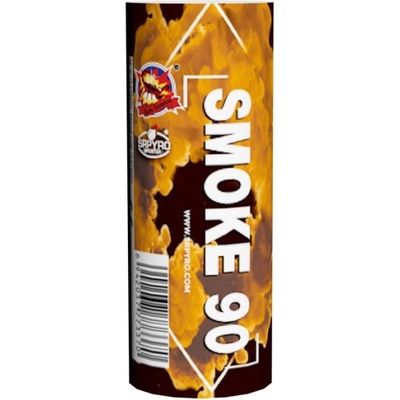 Srpyro Dýmovnice SMOKE 90 oranžová škrtací dýmovnice CLE7037O