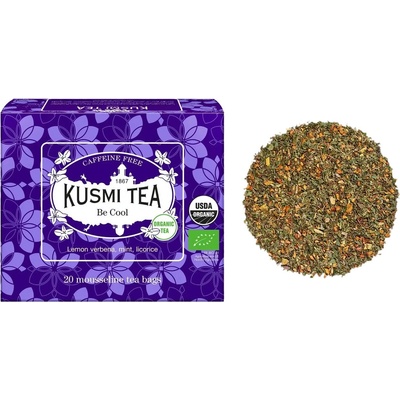 Kusmi Tea Porciovaný bylinný čaj Be Cool Bio 20 vrecúšok