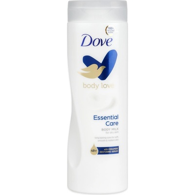 Dove Nutriente Latte tělové mléko vyživující pro suchou pokožku 400 ml