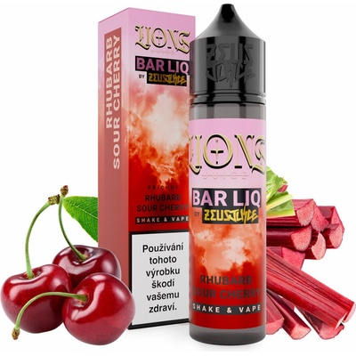 Zeus Juice Lions Barliq S & V Rhubarb Sour Cherry 10 ml
