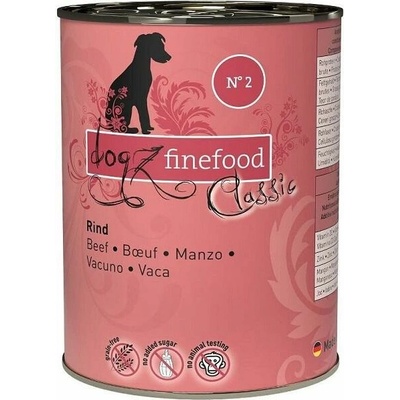 Dogz Finefood No.2 hovädzie 400 g