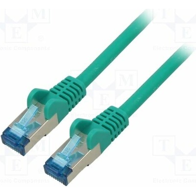 Goobay 69373 Patch S/FTP Kat: 6a RJ45 vidlice z obou stran lanko Cu