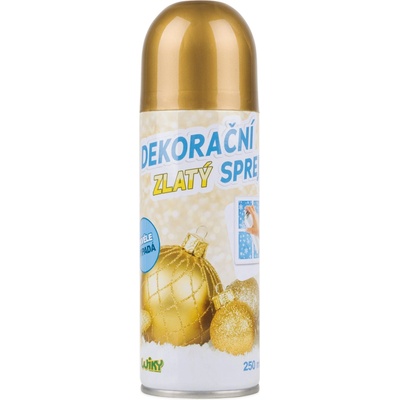 Wiky Dekorační sprej Zlatý 250ml – Hledejceny.cz