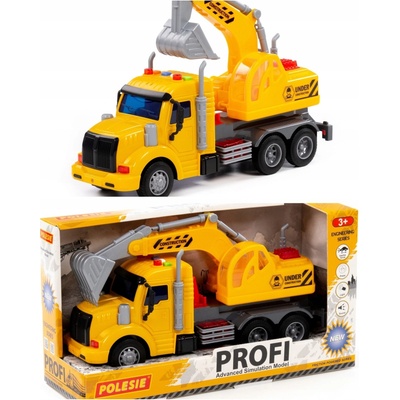 Polesie Bagr Profi 86440 žlutý