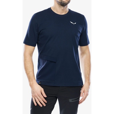 Salewa Bavlněné tričko Puez Hemp t-shirt navy blazer
