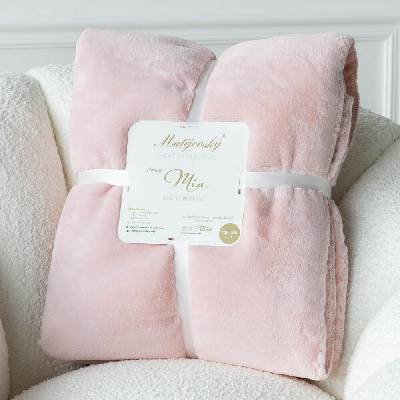 Matějovský Deka MIA svetloružová Polyester 130x180