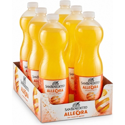 San Benedetto pomerančová limonáda 6 x 1,5 l