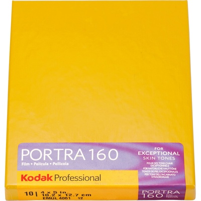 KODAK Portra 160 4x5" 10 listů