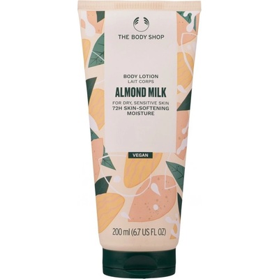 The Body Shop Almond Milk tělové mléko pro suchou a citlivou pokožku 200 ml