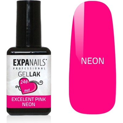Expa nails gel lak excellent pink neon 10 ml