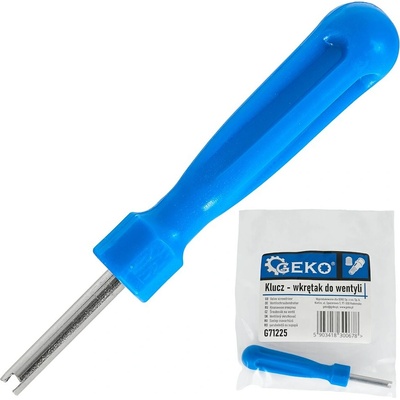Šroubovák na ventilky pneumatik, Geko G71225