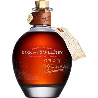 Rum Kirk and Sweeney Grand Reserva Superior 40% 0,7 l (holá láhev)