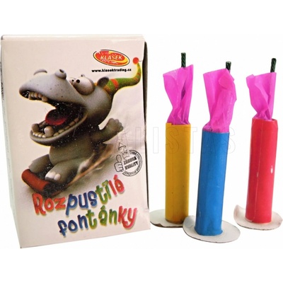 Rozpustilé fontánky 10 ks