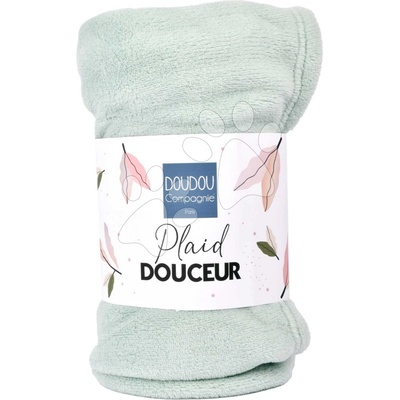 Doudou et Compagnie Deka pre bábätko Almond Green Blanket zelená