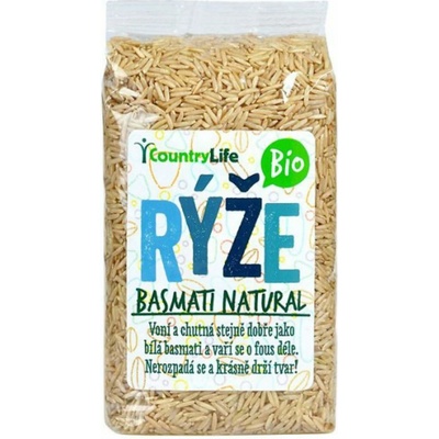 Country Life Basmati rýže hnědá Bio 0,5 kg – Hledejceny.cz