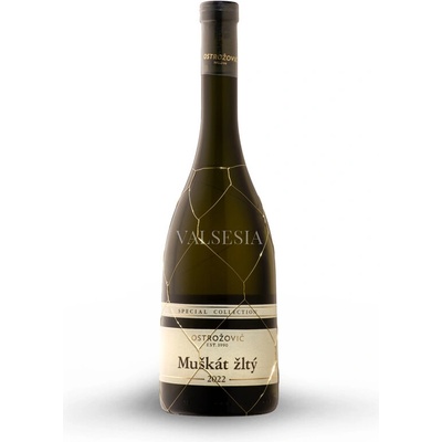 J&J Ostrožovič Special Collection Muškát žltý 2023 12,5% 0,75 l (čistá fľaša)