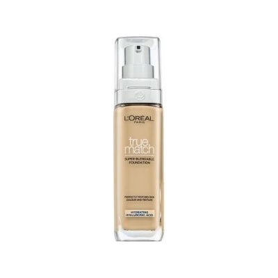 L´Oréal Paris True Match Super-Blendable Foundation tekutý make-up pro sjednocení barevného tónu pleti 2DW Warm Undertone/Golden Almond 30 ml – Hledejceny.cz