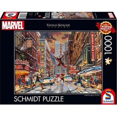 Schmidt THOMAS KINKADE Deadpool Marvel 1000 dílků