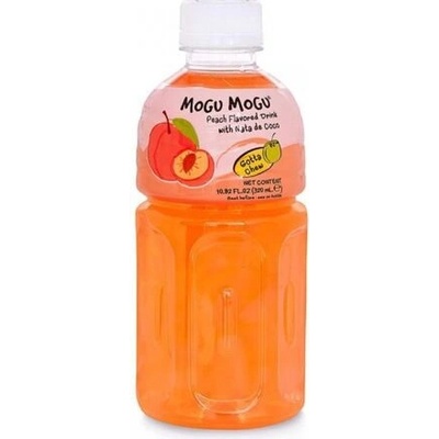 Mogu Mogu nápoj s příchutí broskve a s kousky kokosového želé 24 x 320 ml
