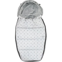 Dooky Univerzálny Footmuff DeLuxe L Light grey crowns
