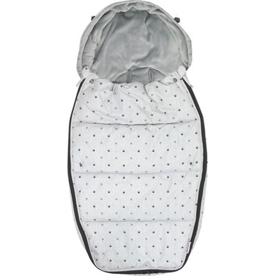 Dooky Univerzálny Footmuff DeLuxe L Light grey crowns