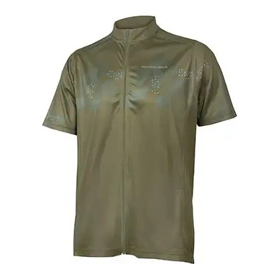 Endura Hummvee Ray S/S krátky rukáv Olive Green pánsky