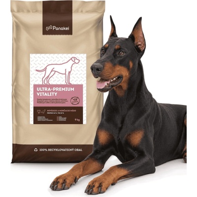 Panakei Ultra Premium Vitality Hovädzie Morčacie 9 kg