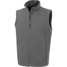 Result pánská 2vrstvá softshellová vesta recycled R902M Workguard grey