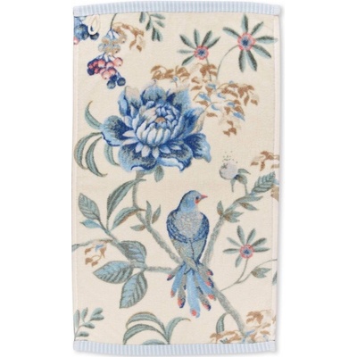 PIP Studio Ručník PIP Secret Garden bílá modrá 30 x 50 cm