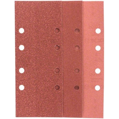 Bosch Accessories 2607019499 sada brúsneho papiera s otvormi Zrnitosť 60, 80, 120, 240 (d x š) 230 mm x 93 mm 1 sada; 2607019499