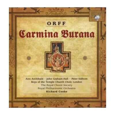 Carl Orff - Carmina Burana CD – Hledejceny.cz